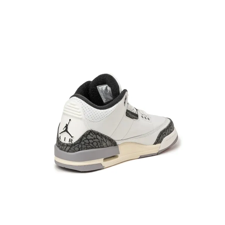 Nike Air Jordan 3 Retro *Cement Grey* *PS* Summit White / Fire Red / Cement Grey / Black