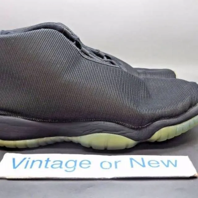 Nike Air Jordan Future Black Clear BG 2014 sz 5Y