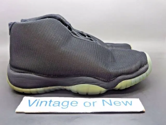 Nike Air Jordan Future Black Clear BG 2014 sz 5Y