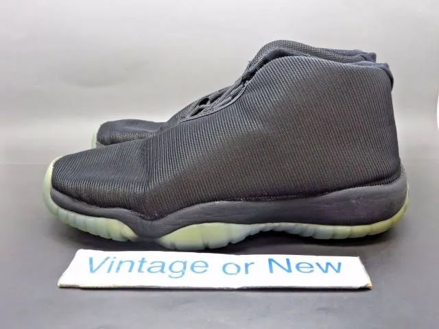 Nike Air Jordan Future Black Clear BG 2014 sz 5Y