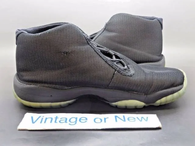 Nike Air Jordan Future Black Clear BG 2014 sz 5Y