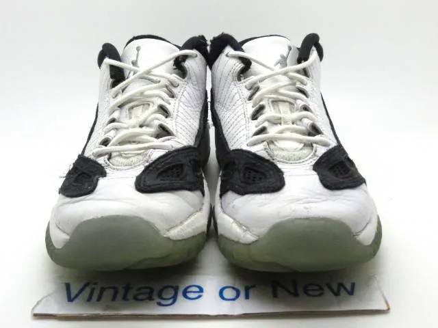 Nike Air Jordan XI 11 IE Low White Black Retro GS 2011 s...