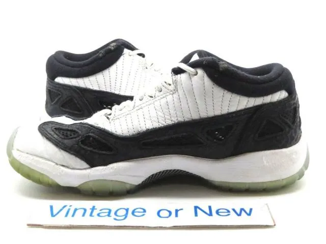 Nike Air Jordan XI 11 IE Low White Black Retro GS 2011 s...