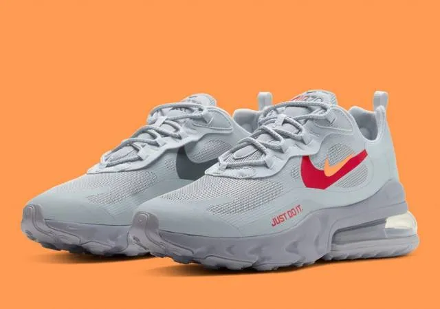 Nike air max 270 react - just do it edition - grey