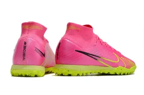 Nike Air Zoom Mercurial Superfly 9 Elite Turf Luminous Pack - Pink Blast/Volt/Gridiron