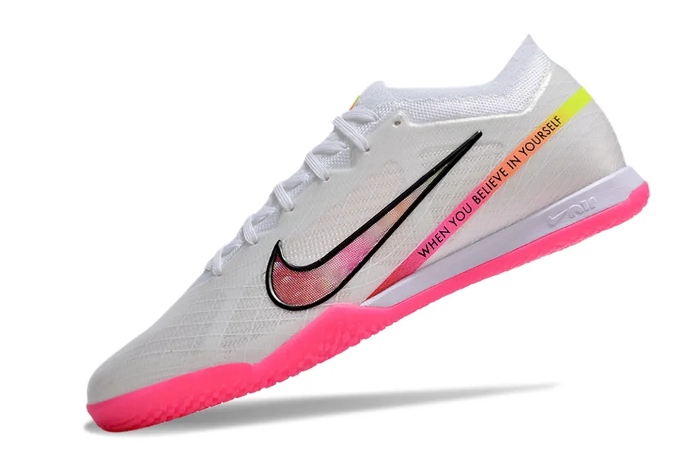 Nike Air Zoom Mercurial Vapor 15 Elite Indoor Marcus Rashford - White/Black/Hyper Pink