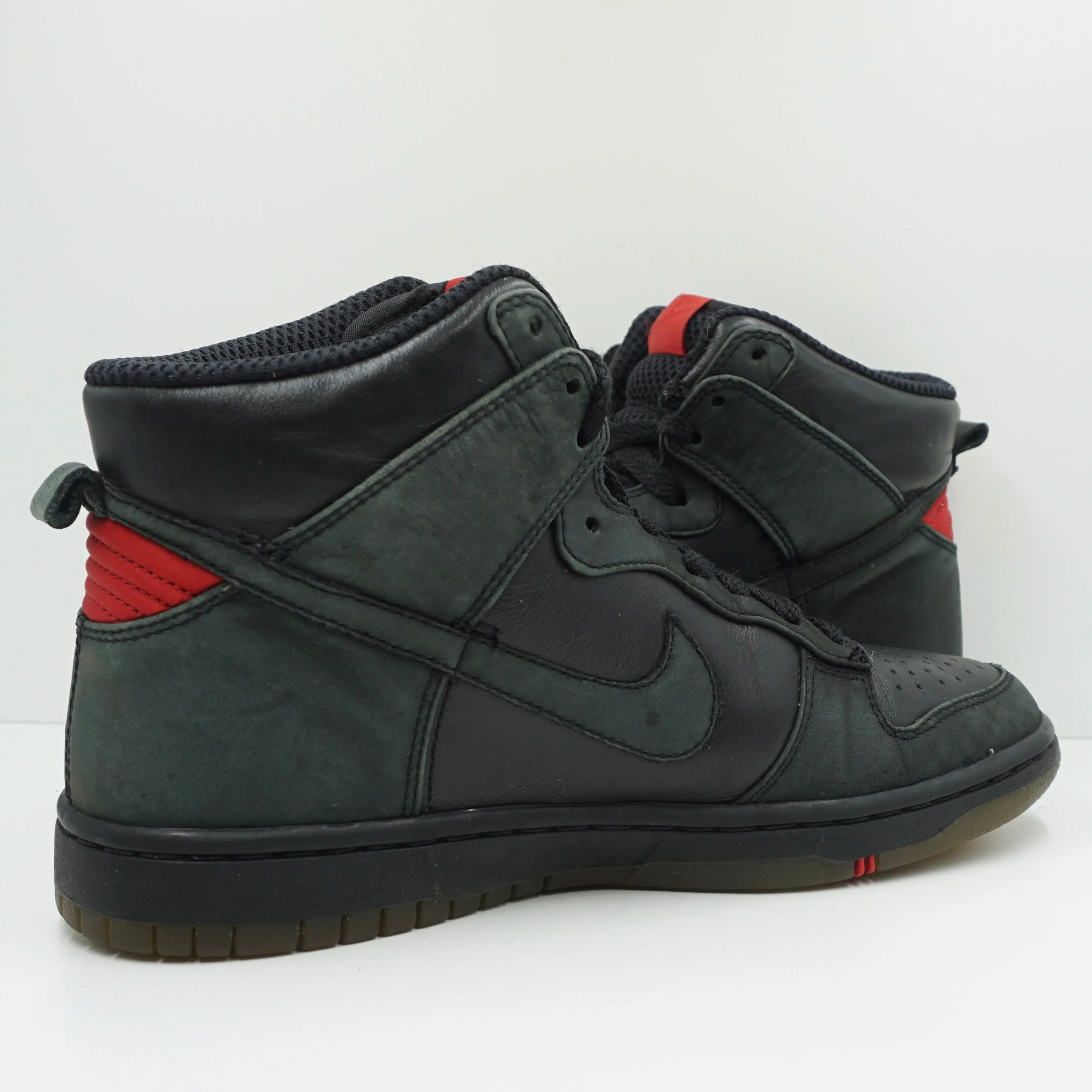 Nike Dunk High Skinny Black Red (W)