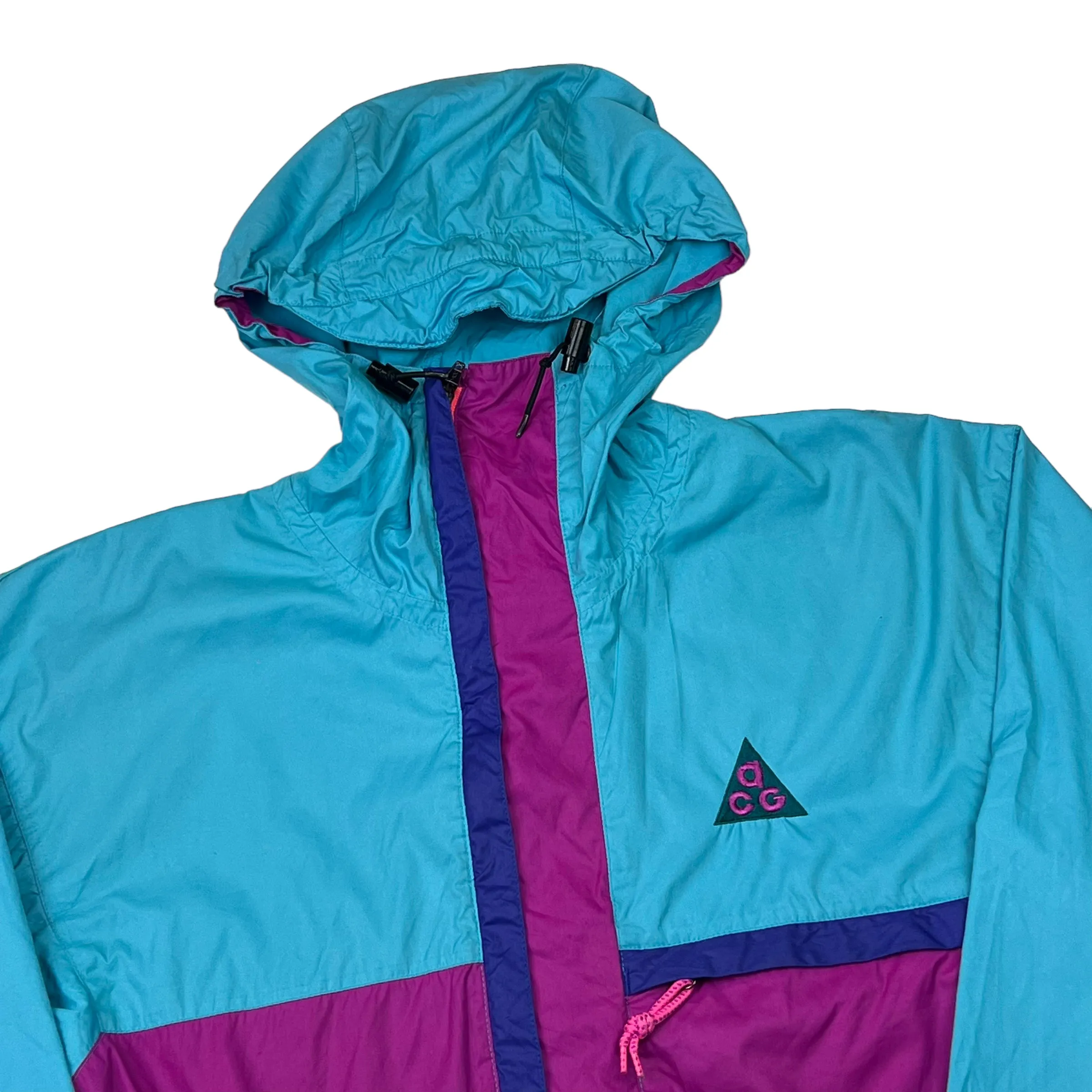 Nike Rare ACG Blue & Purple Pullover Jacket