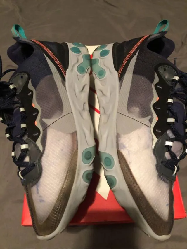 Nike react element 87 neptune green 10