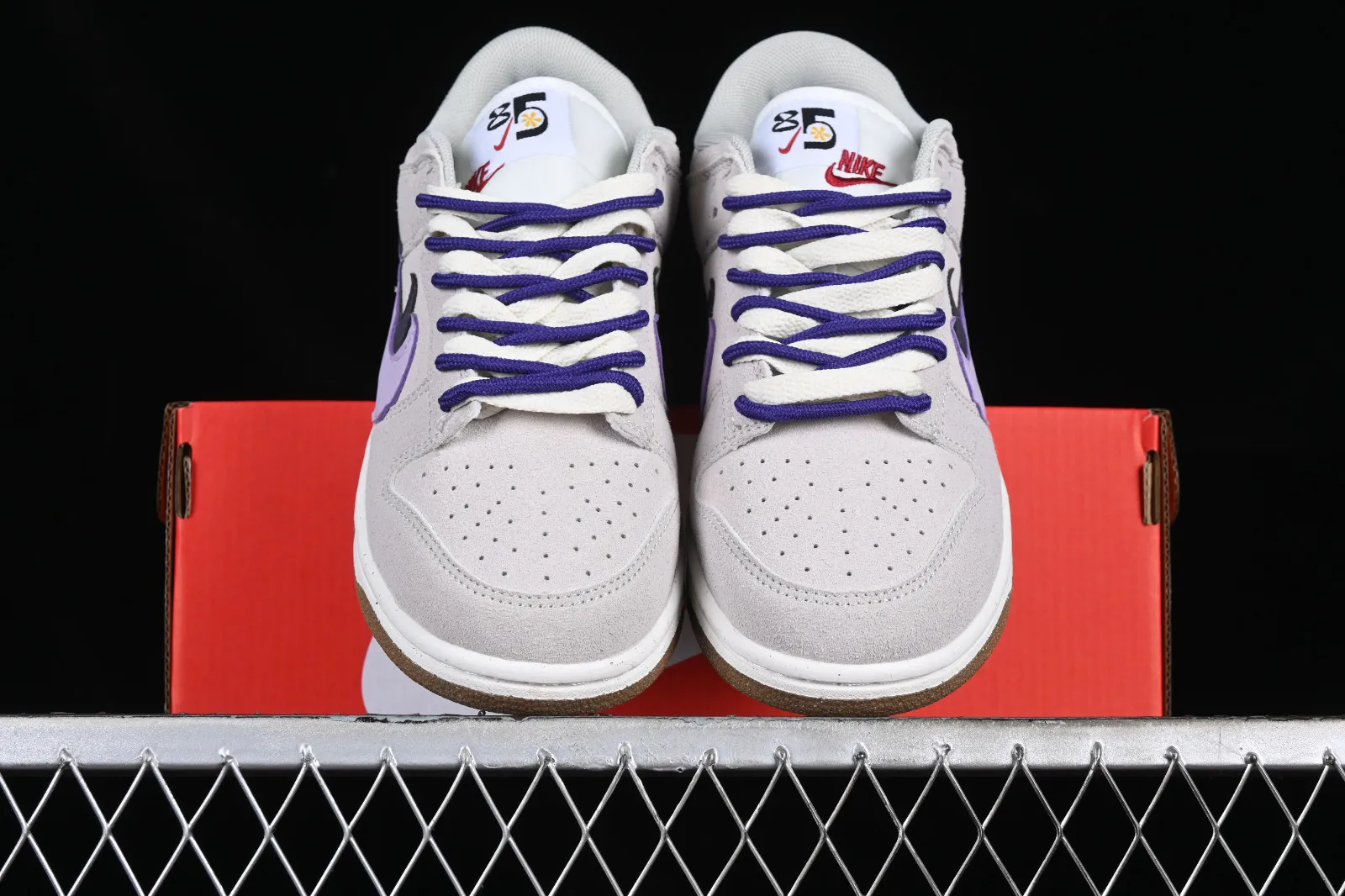 Nike SB Dunk Low 85 Grey Purple Black DO9457-103