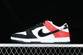 Nike SB Dunk Low Black White Red FC1688-124