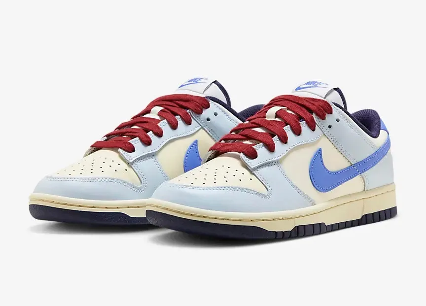 Nike SB Dunk Low From Nike to You Pale Vanilla Blue Red FV8113-141