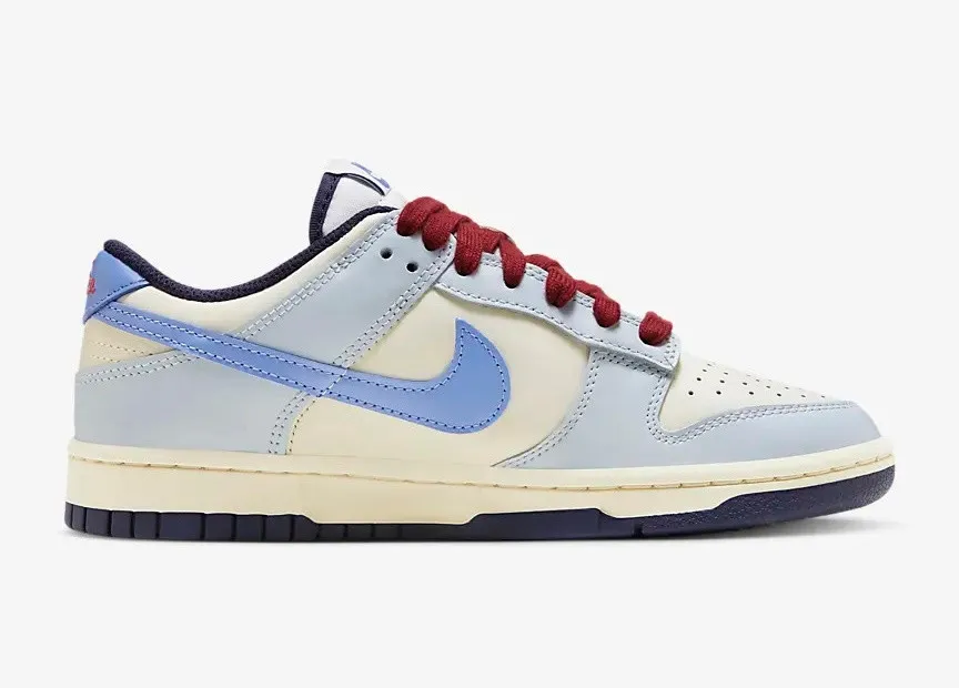 Nike SB Dunk Low From Nike to You Pale Vanilla Blue Red FV8113-141