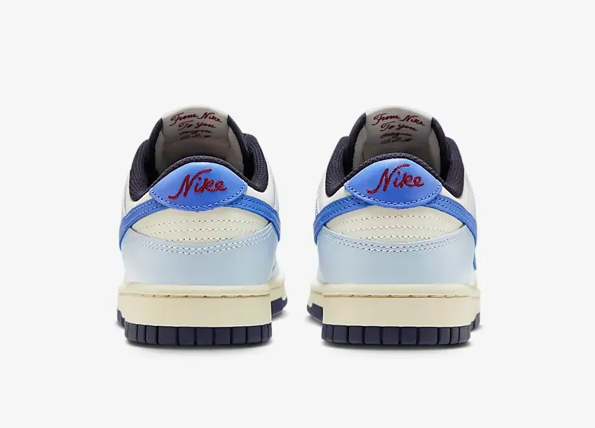 Nike SB Dunk Low From Nike to You Pale Vanilla Blue Red FV8113-141