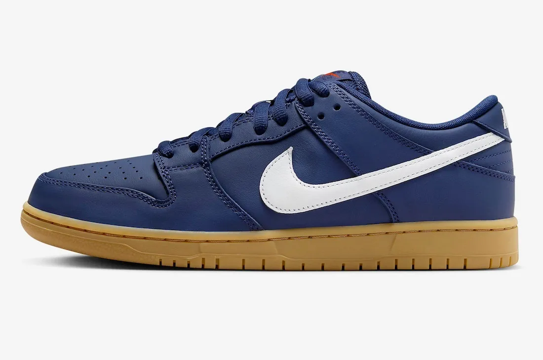 Nike SB Dunk Low Navy White Gum FJ1674-400