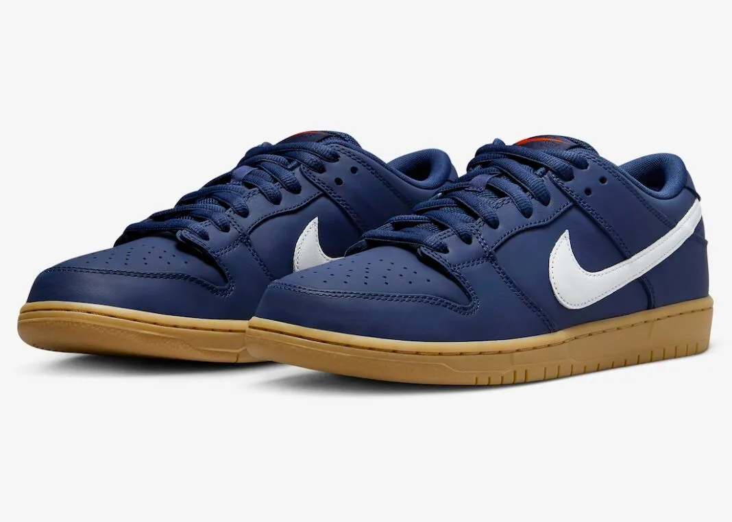 Nike SB Dunk Low Navy White Gum FJ1674-400