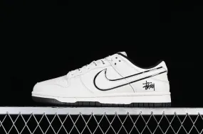 Nike SB Dunk Low Stussy White Black JH5812-910