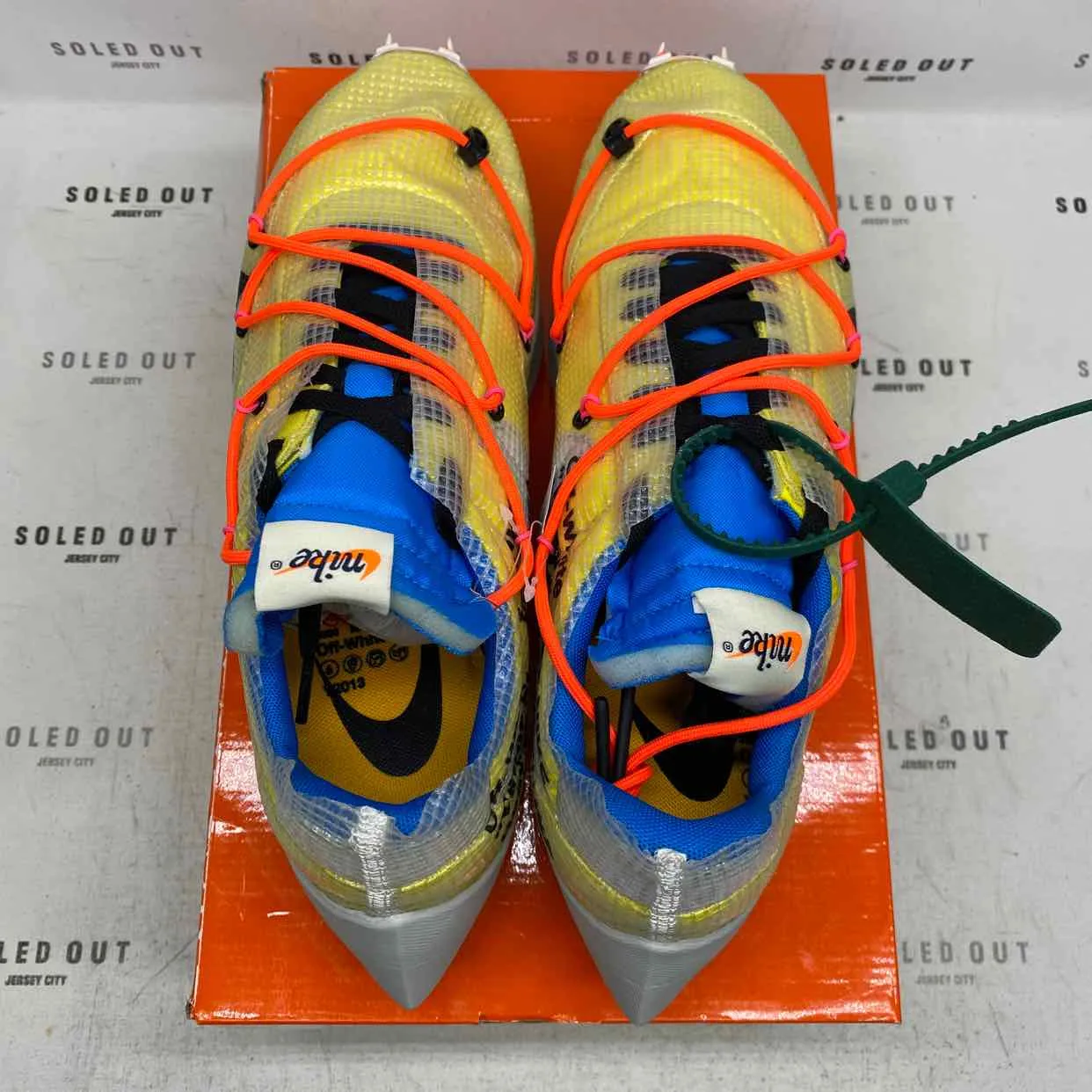 Nike (W) Vapor Street / OW Tour Yellow 2019 New Size 13.5W