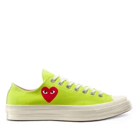 Play Comme des Garons x Converse Chuck Taylor All Star 70' Low (Bright Green)