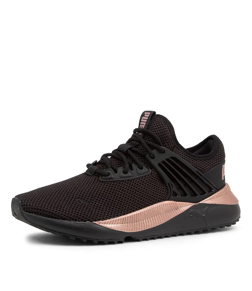 PUMA 380606 Pacer Future Lux W Black Gold Sneakers