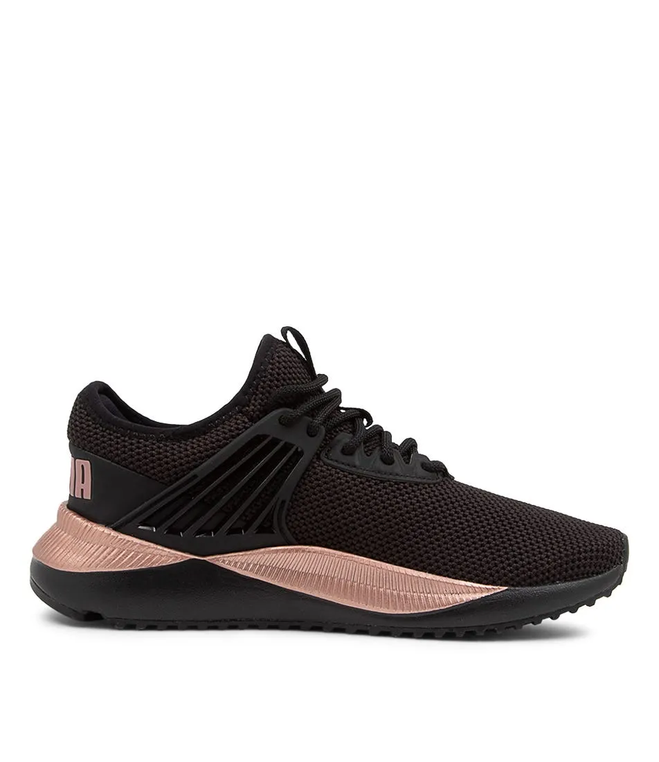 PUMA 380606 Pacer Future Lux W Black Gold Sneakers