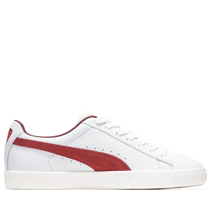 Puma Clyde Made In Italy - Puma White/Intense Red