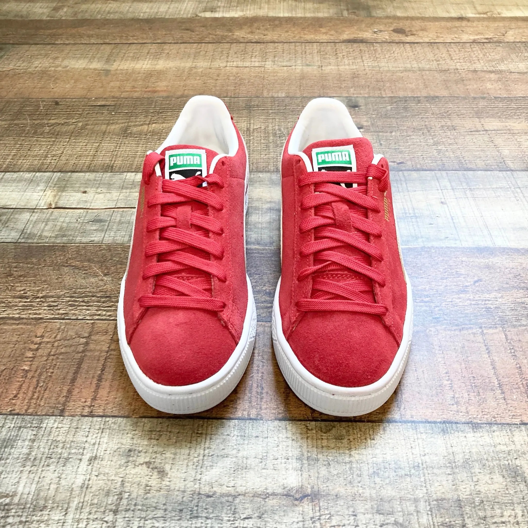 Puma Suede Classic XXI Red Sneakers- Size 6 (LIKE NEW)