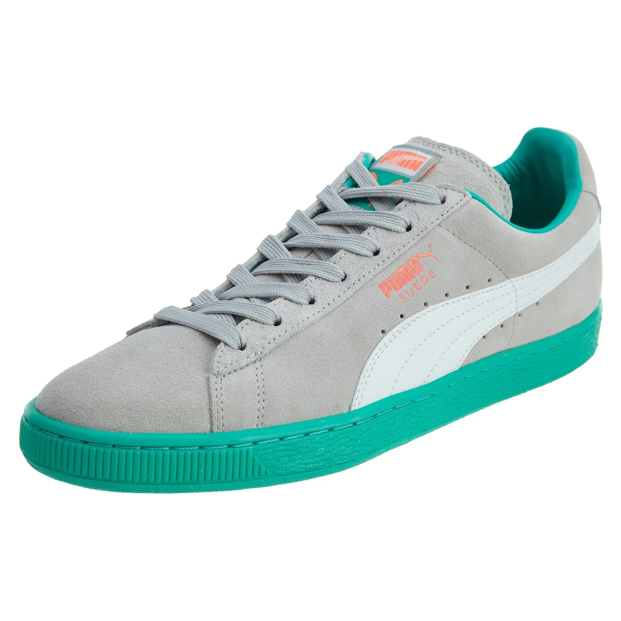 Puma SUEDE CLASSIC+LFS Men’s - GRAY VIOLET-WHITE-FLUO TEAL