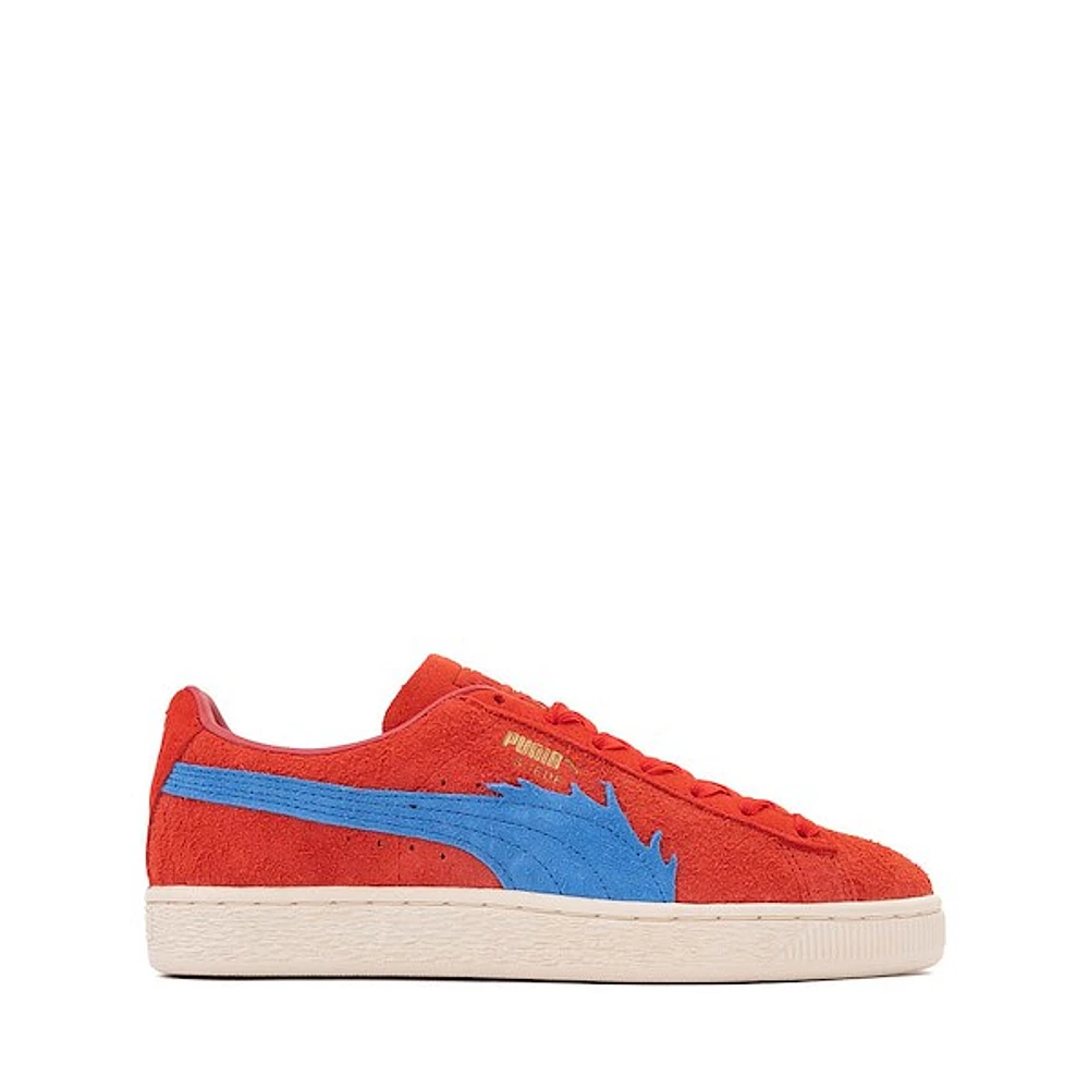 PUMA x One Piece Suede Buggy Athletic Shoe - Big Kid For All Time Red / Ultra Blue