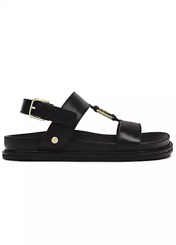 Radley London Black Bury Walk 2.0 Luxe Footbed Sandals | Grattan