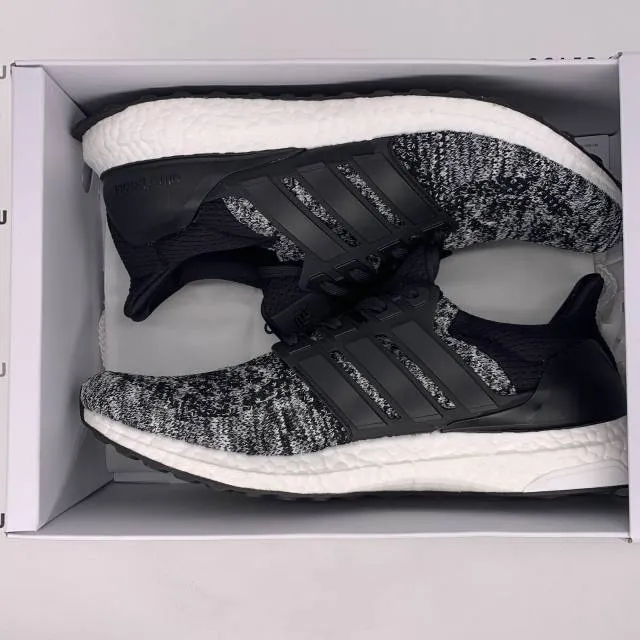 Reigning champ x adidas ultraboost 1.0 black white grey b39254 oreo ultra boost