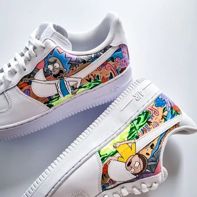 Rick and Morty Nike Air Force 1