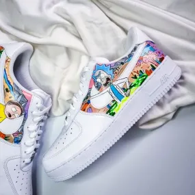 Rick and Morty Nike Air Force 1