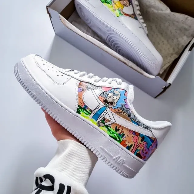 Rick and Morty Nike Air Force 1