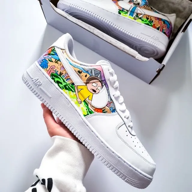 Rick and Morty Nike Air Force 1