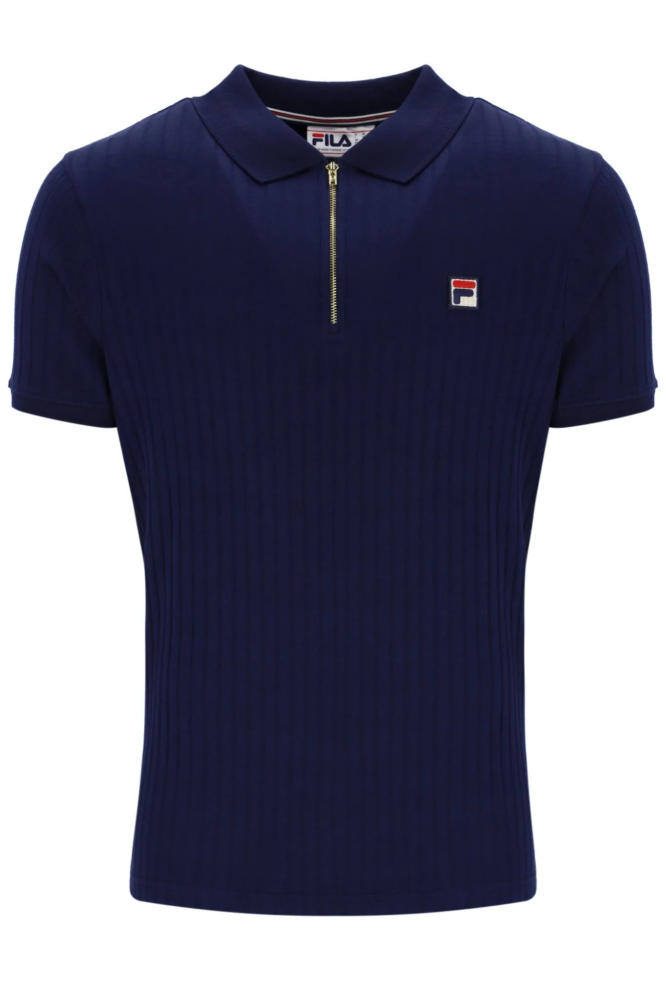 Rufus Textured Stripe Polo