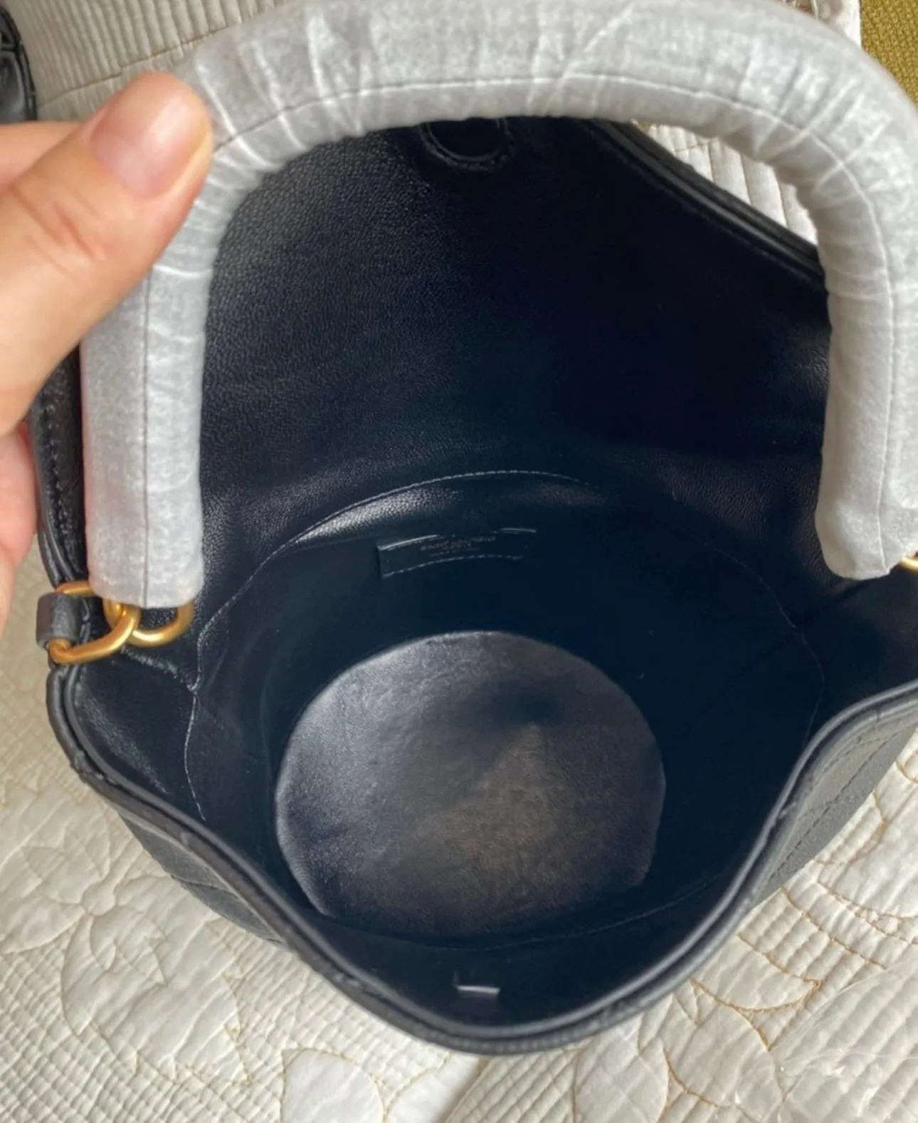 Saint Laurent Gaby Bucket Bag