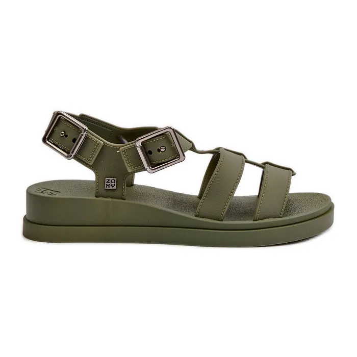 Scented Smooth Women's Sandals ZAXY NN285005 Green