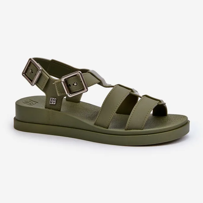 Scented Smooth Women's Sandals ZAXY NN285005 Green