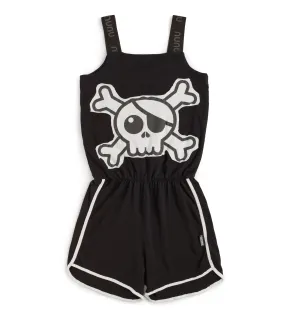 skull patch tank overall