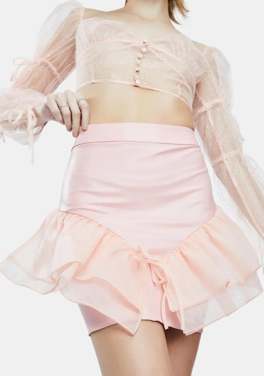 The Farfalla Ruffle Skirt-