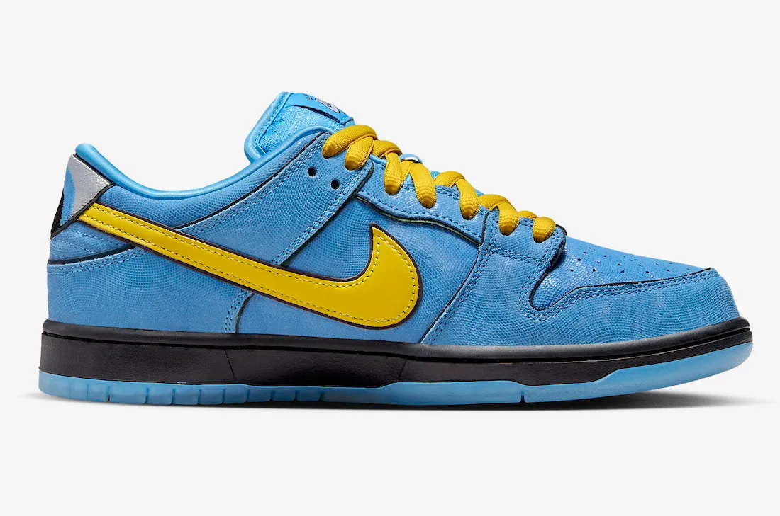 The Powerpuff Girls x Nike SB Dunk Low Bubbles Blue Chill Deep Royal Blue FZ8320-400