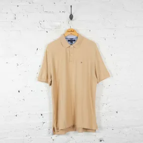 Tommy Hilfiger Polo Shirt - Beige - XL