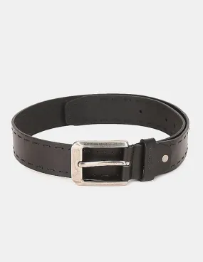 U.S. Polo Assn. Stitched Leather Belt