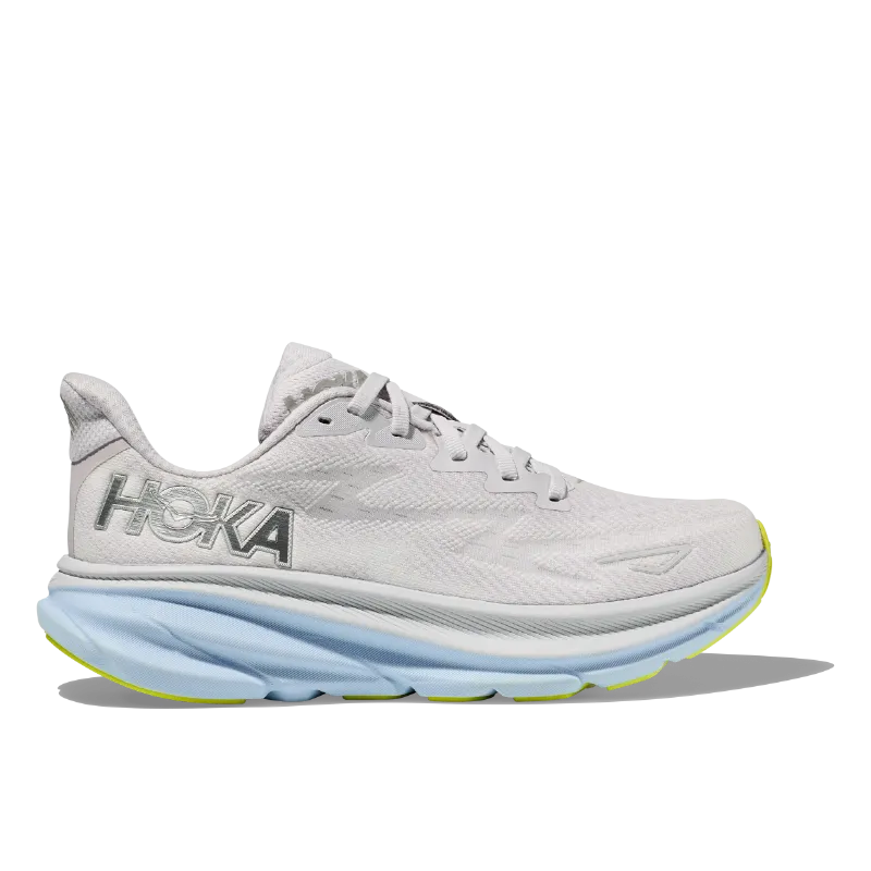 Women’s HOKA Clifton 9 – Nimbus Cloud/Ice Water (NCIW)