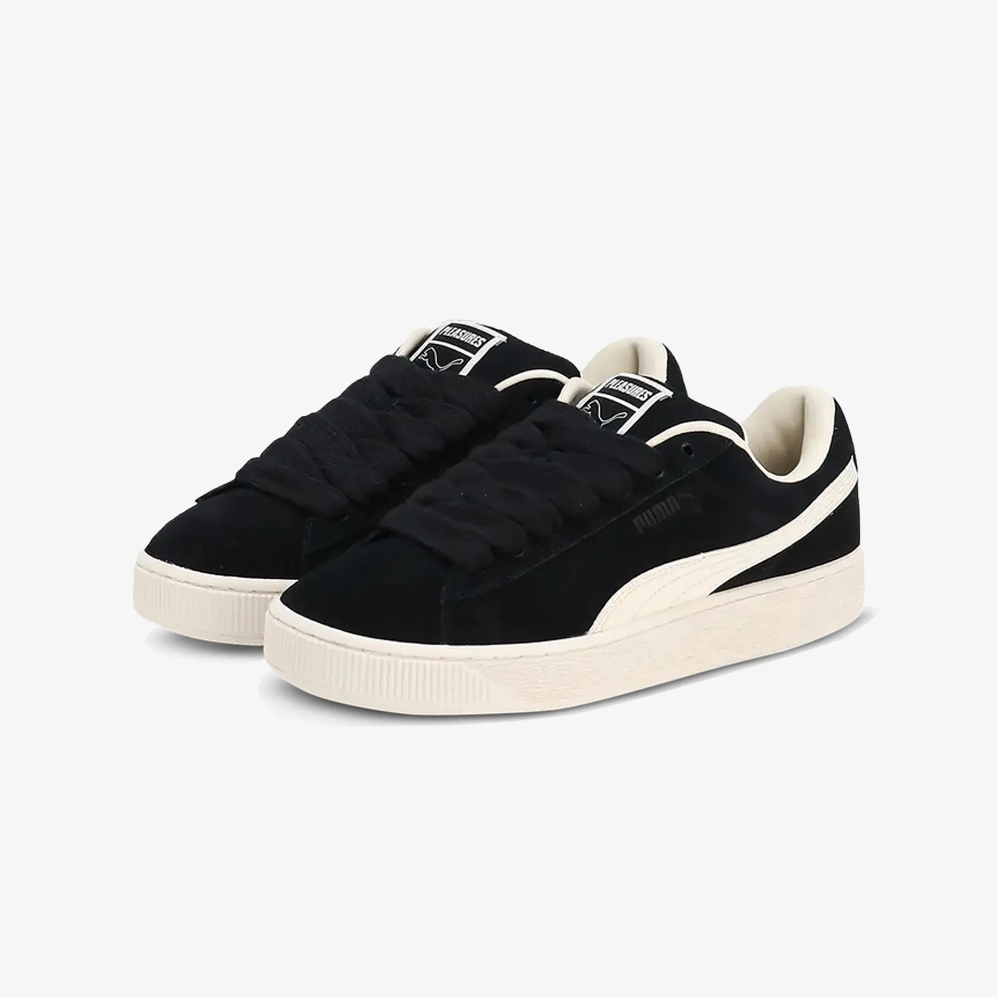 X PLEASURES SUEDE 'PUMA BLACK-FROSTED IVORY'